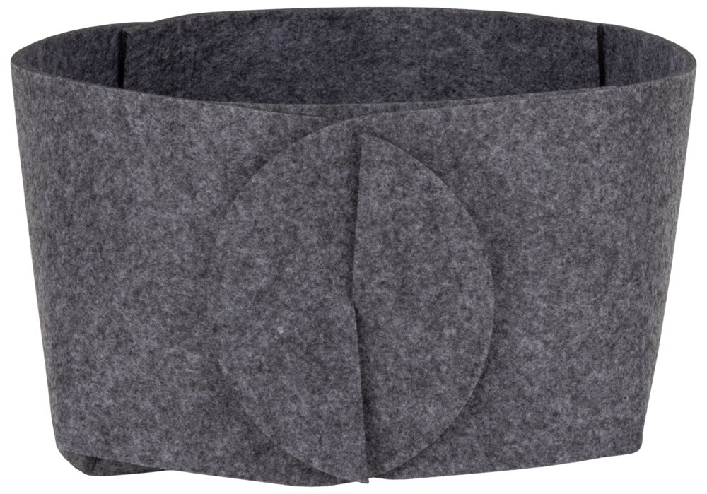 Filtkurv foldbar - grå