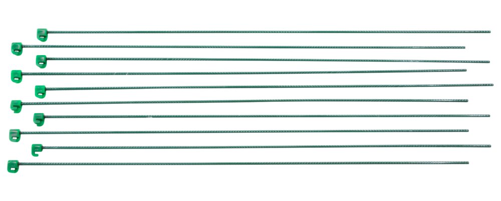 Stängselstolpe 8 mm 110 cm grön