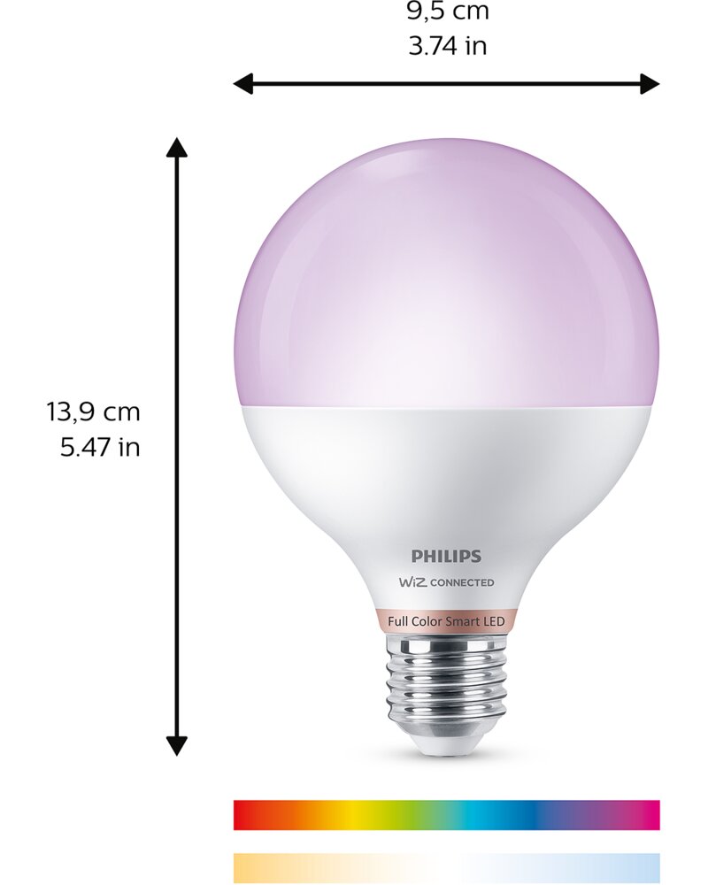Philips smart 11w e27 color