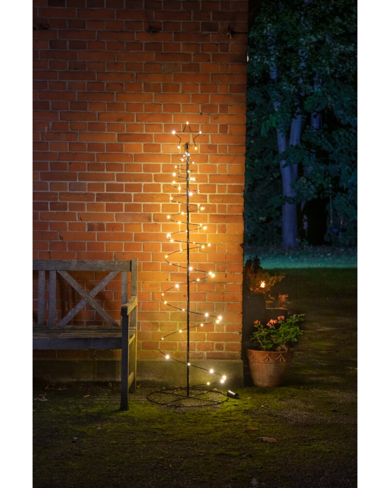 Nowel Spiral-juletræ med LED 165 cm