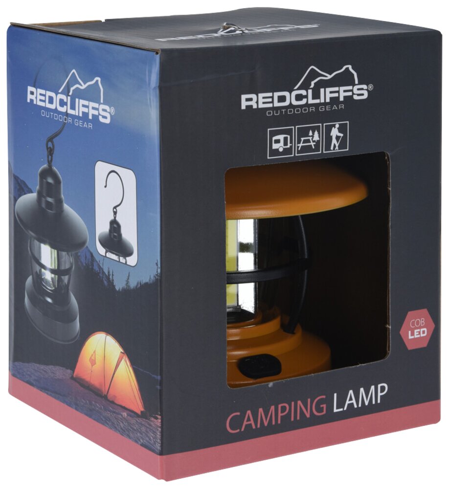 Campinglampe - assorterede farver