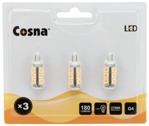 Cosna led 1,8w smd5050 3-pack
