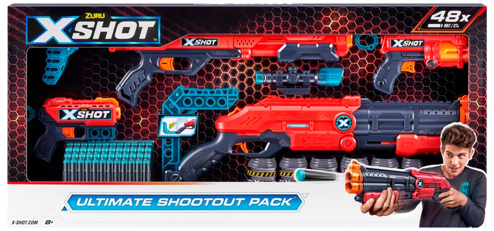 X-shot ultimate shootout pack