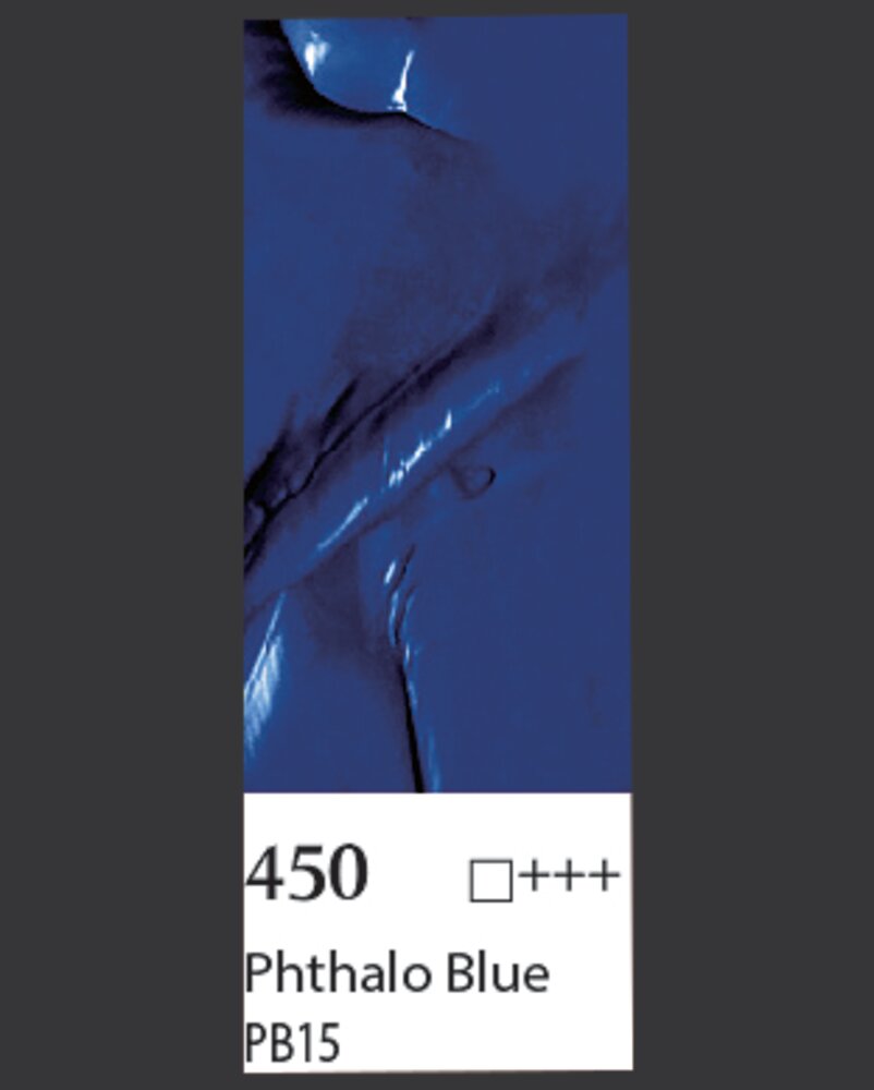 Akrylfärg phthalo blå 100 ml